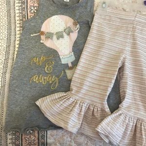 Girls Mud Pie 2 piece set